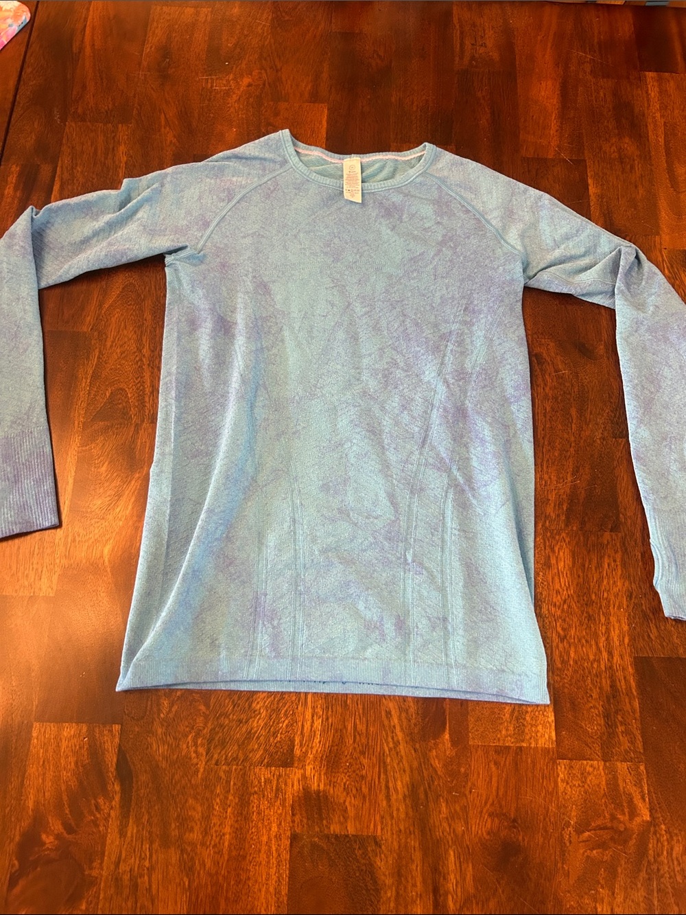 Ivivva Girls' Light Blue Long Sleeve Tee